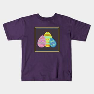 Three Easter eggs Kids T-Shirt